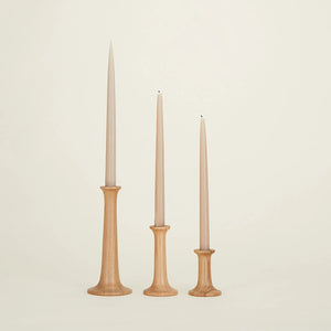 Hawkins NY Simple Candle Holder in Oak Small