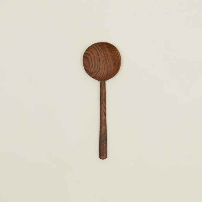 Hawkins NY Organic Walnut Large Round Spoon