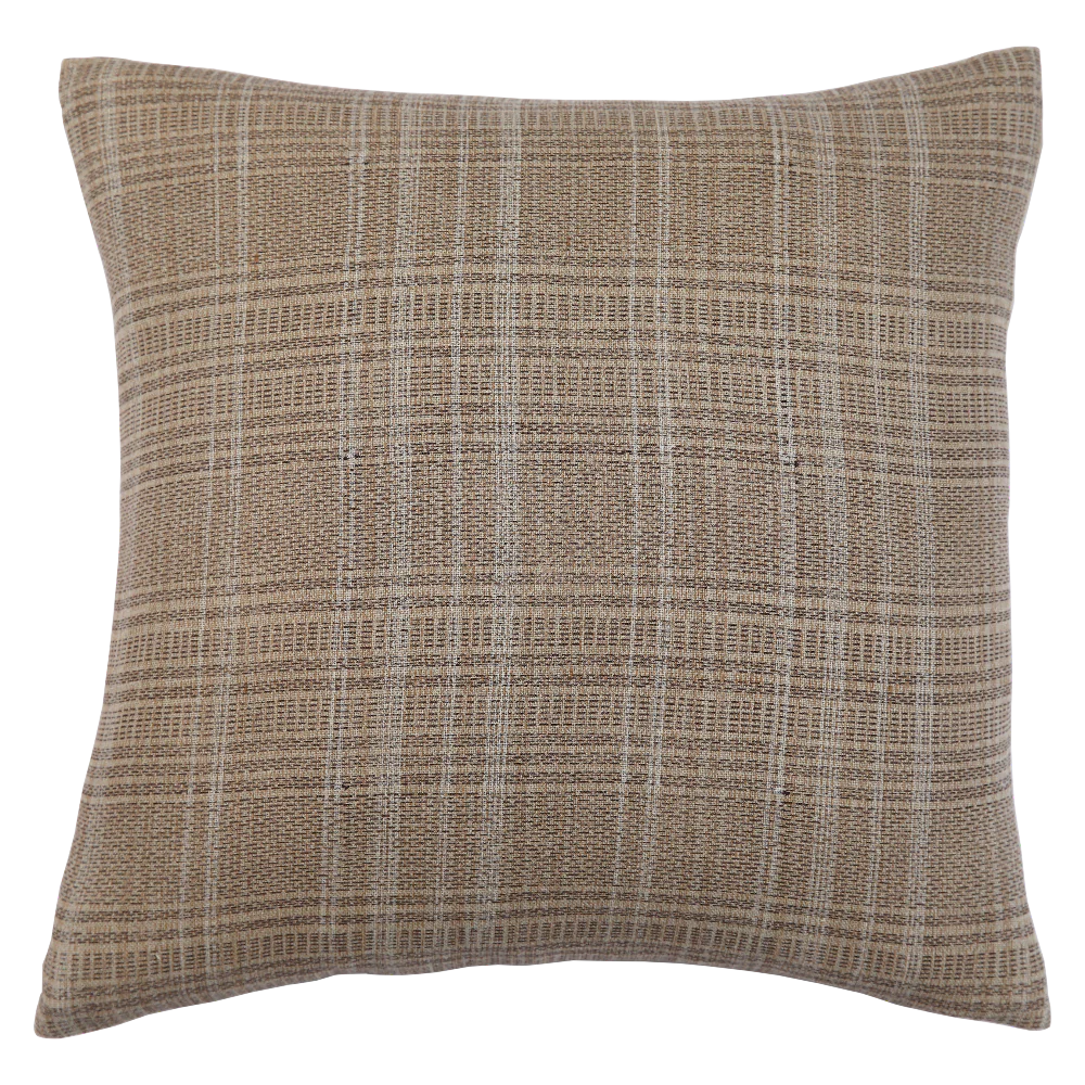 Kantha Coco Print Linen Pillow 22x22