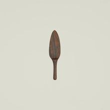 Hawkins NY Hand carved walnut Pie Server