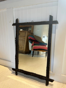 Wood mirror