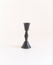 Low Diamond Hand-Forged Iron Candle Stand