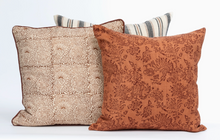 Alamwar Lotus Pillow in Cinnamon