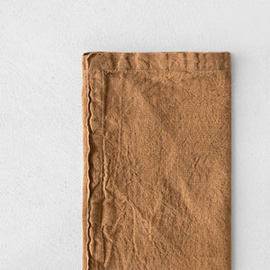 Hale Mercantile Basix Linen Napkins in Russo