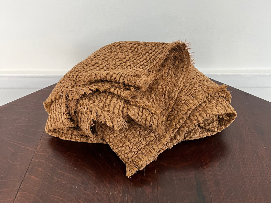 Hale Mercantile Flocca Linen Blanket