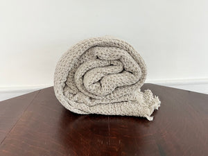 Flocca Linen Blanket