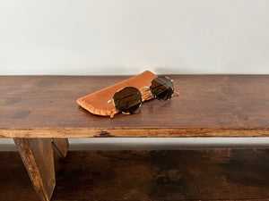Eva Masaki BabyT Leather Sunglasses - River