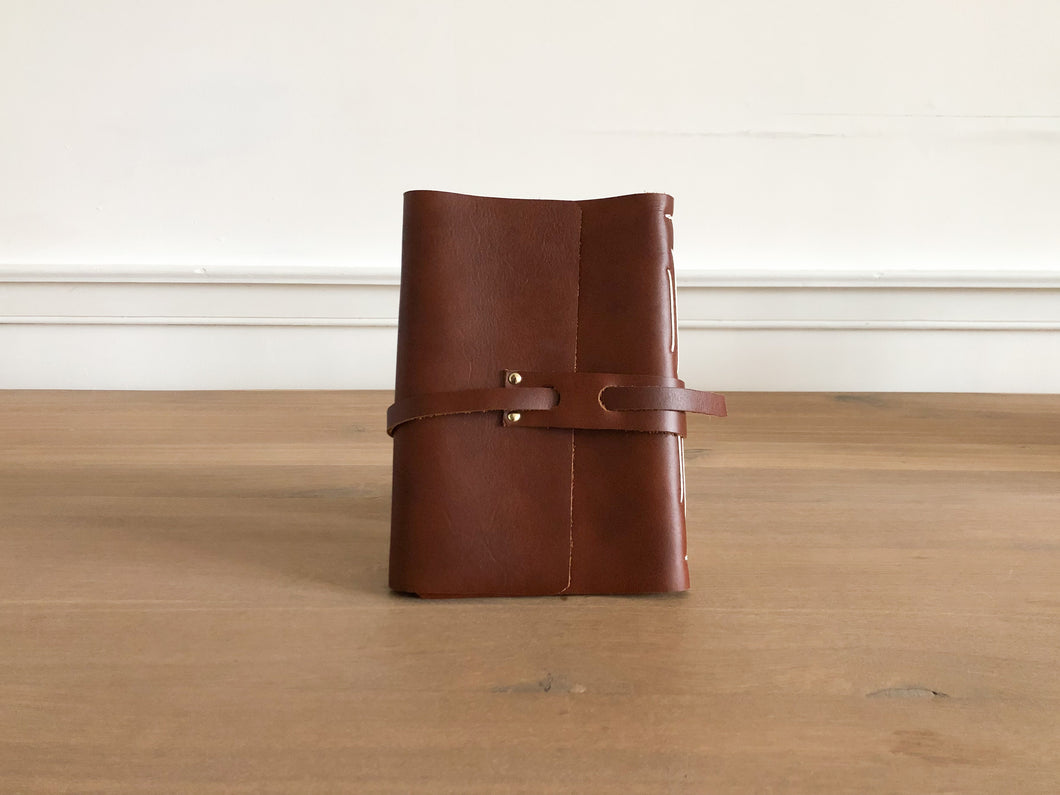 Leather Cabin Notebook