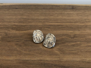 Womyn Earrings in Silver