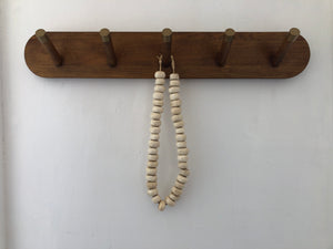 White African Bone Beads